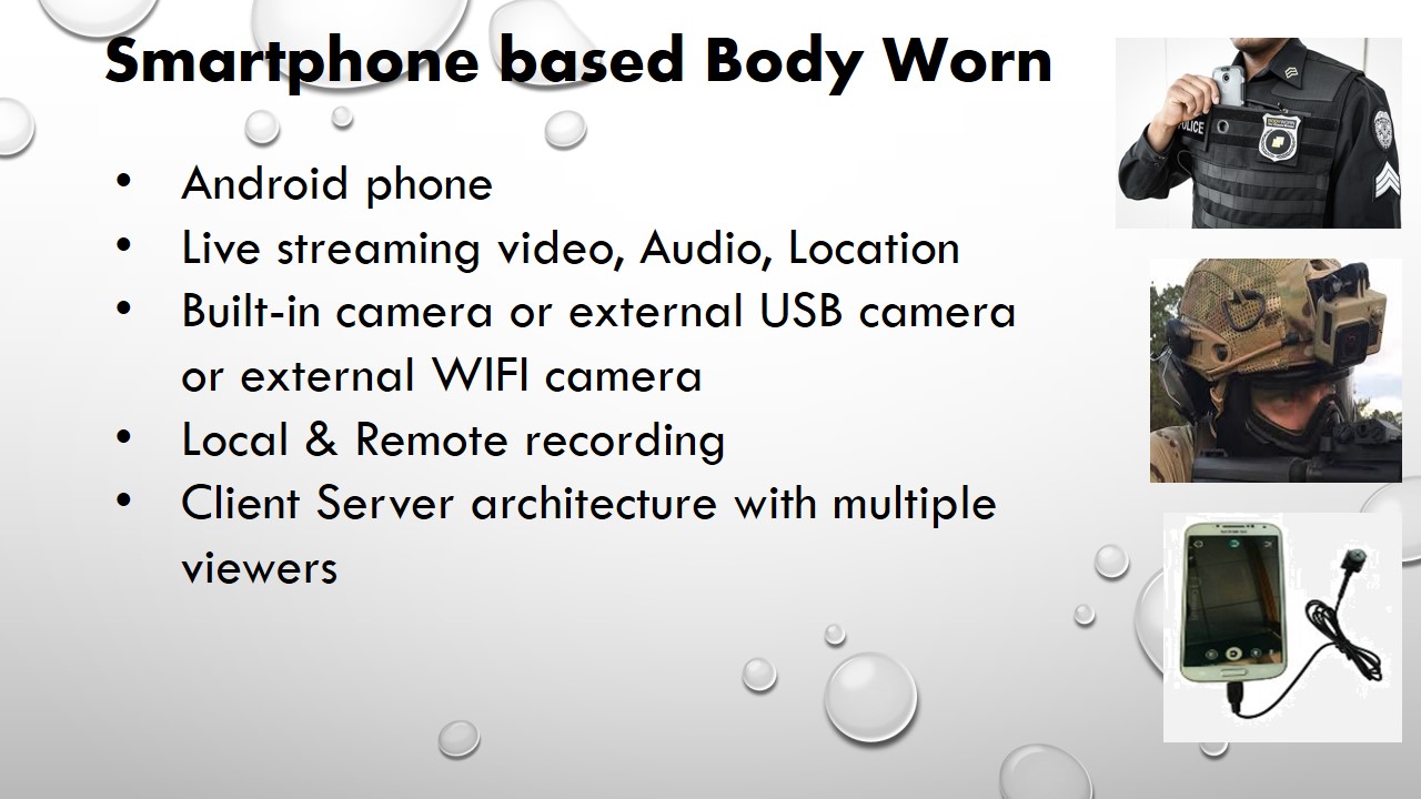 Body-worn cellular video transmitters